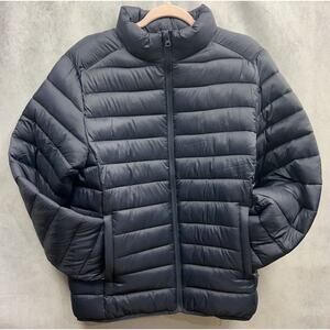 MNG Womens Hood Quilted Coat Puffer Jacket 03720 Size L NWOT Condition